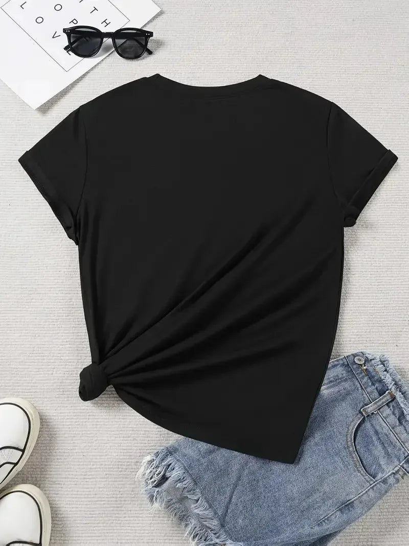 Baseball Mama Retro Stitch Graphic T-Shirt,Casual Loose Crew Neck Short Sleeve, Sports Mom Game Day Print, Soft Casual Daily Top