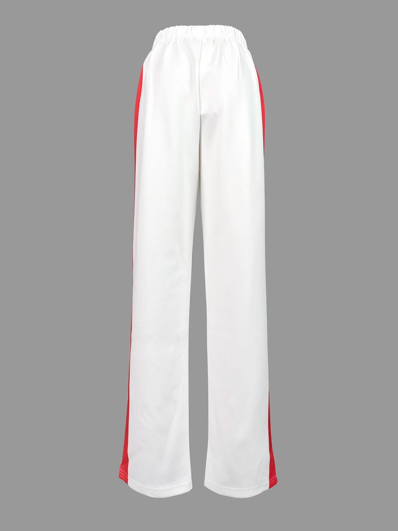 Yeezzi 2024 New Spring Women Fashion Casual Striped Straight Leg Pants Loose Long Sleeves Zipper Stand Collar Jackets Outerwear