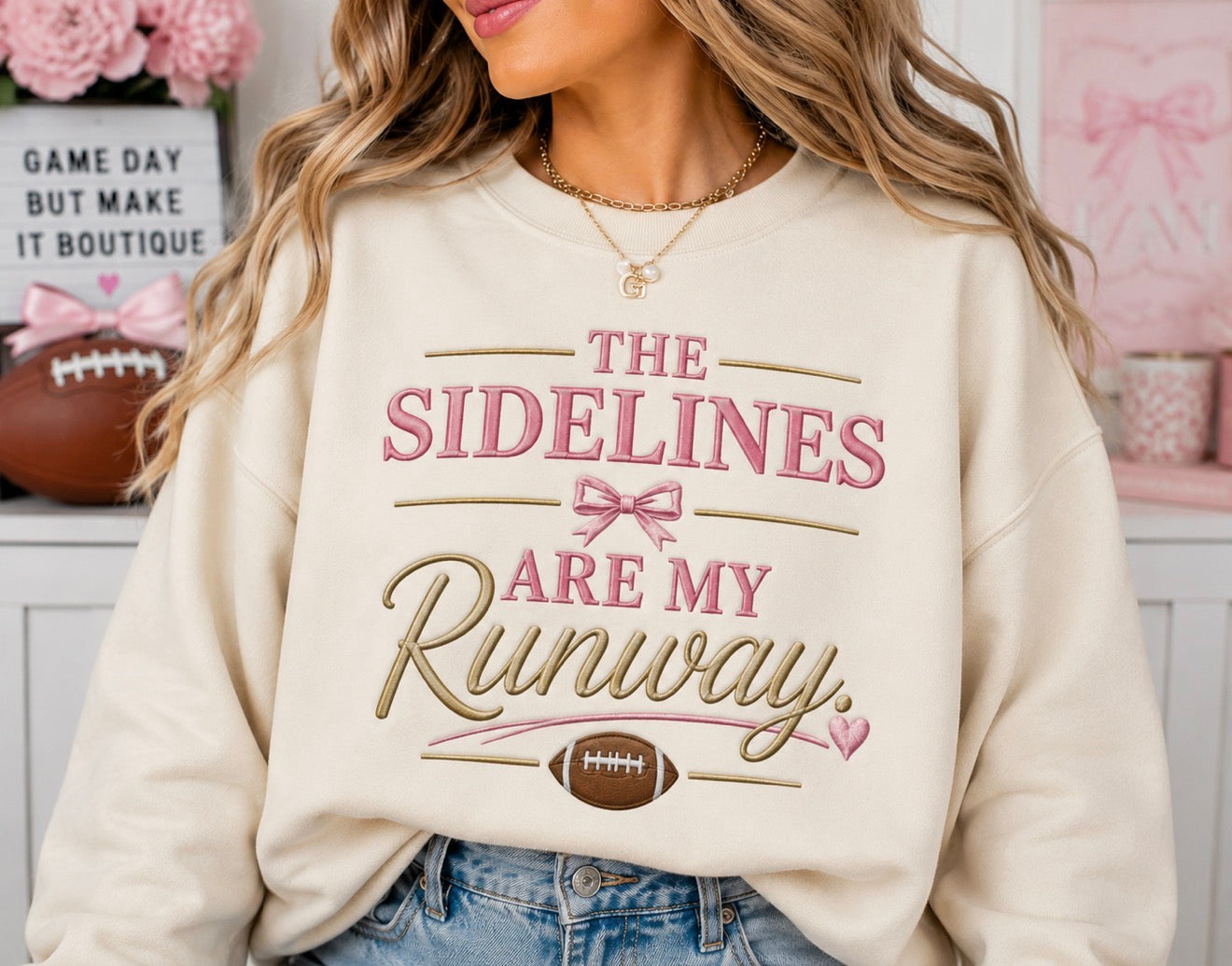 Sidelines are my Runway