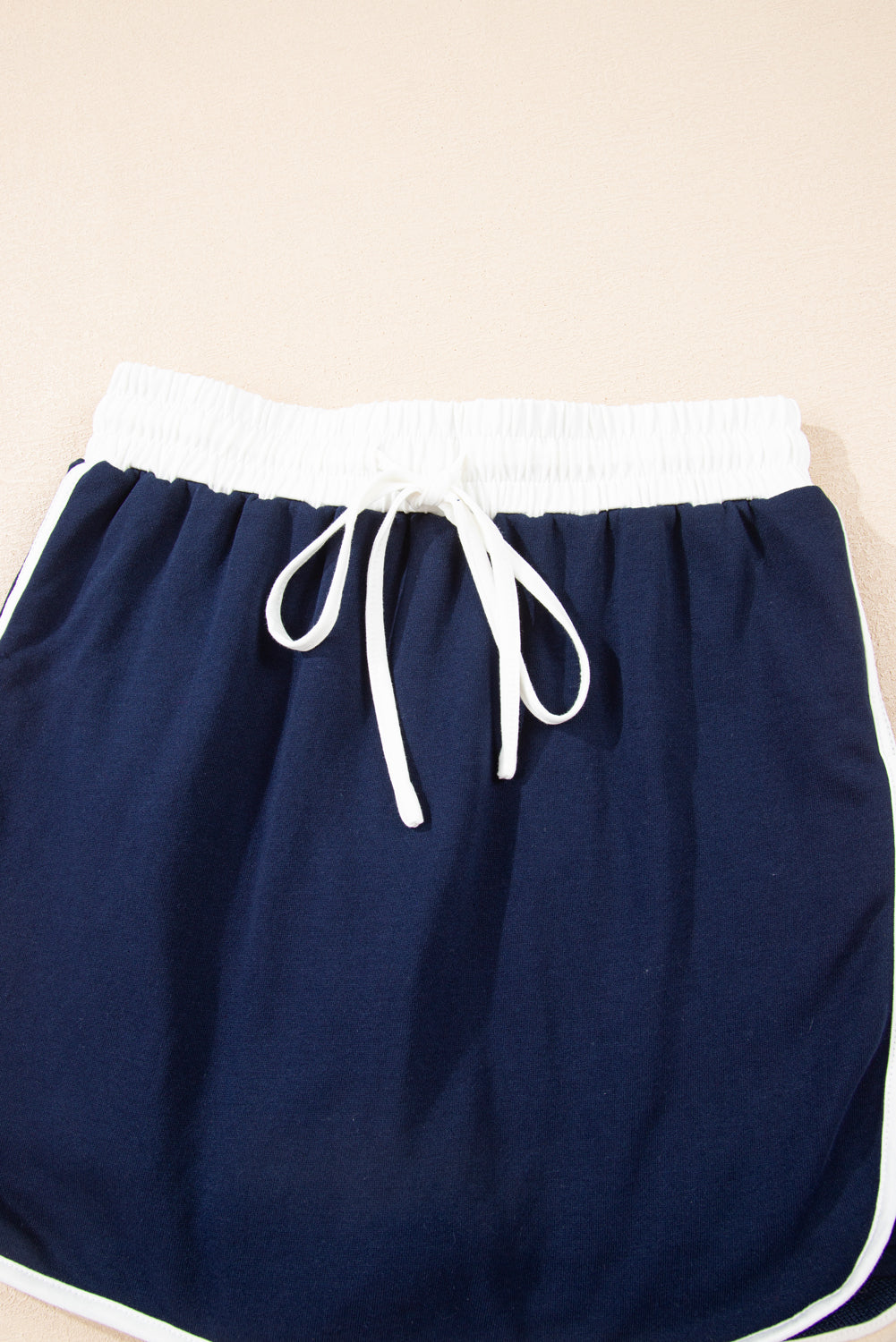 Varsity Stripe Pullover and Mini Skirt Set